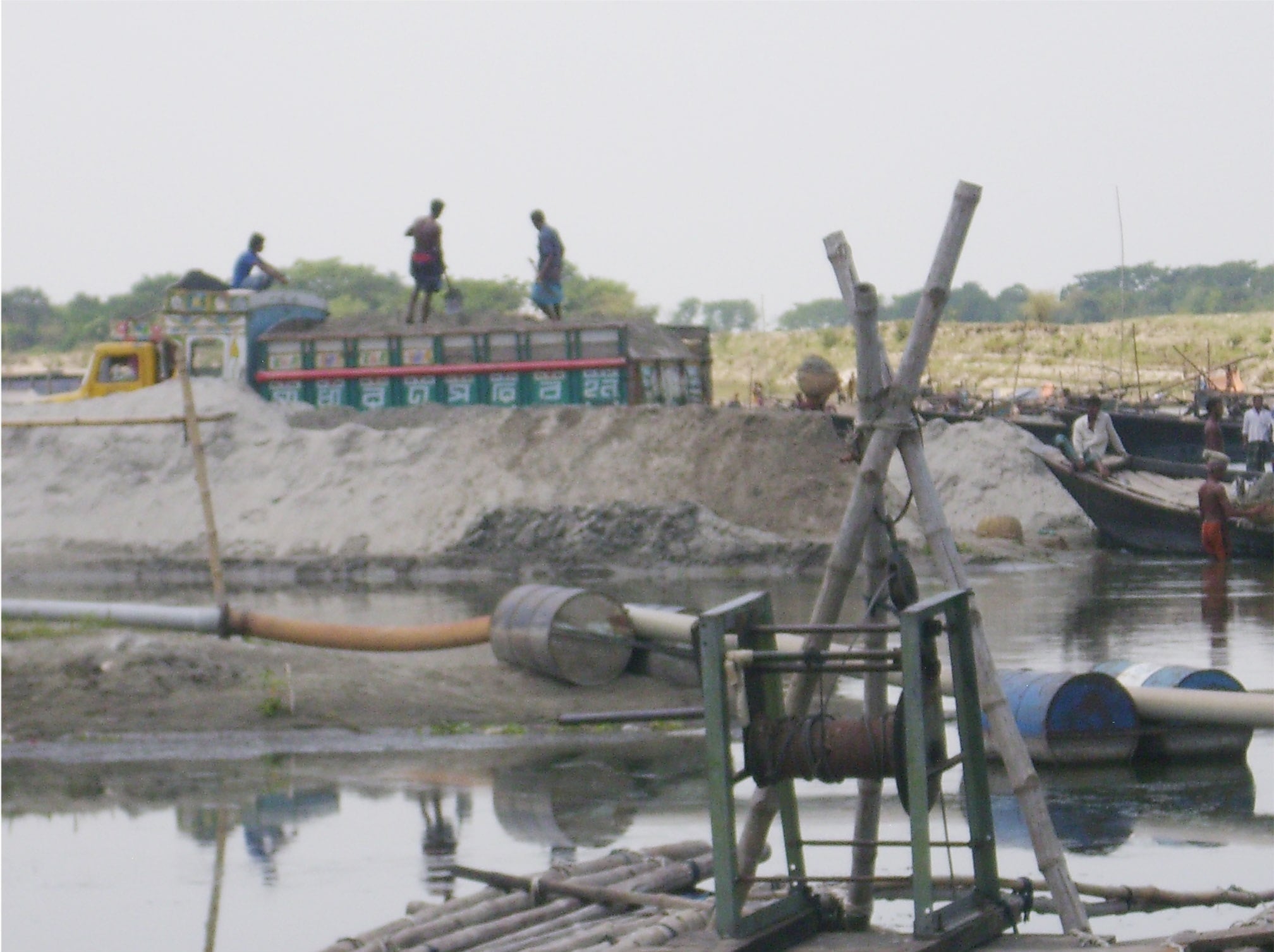 Sand Lifting in Mymensingh