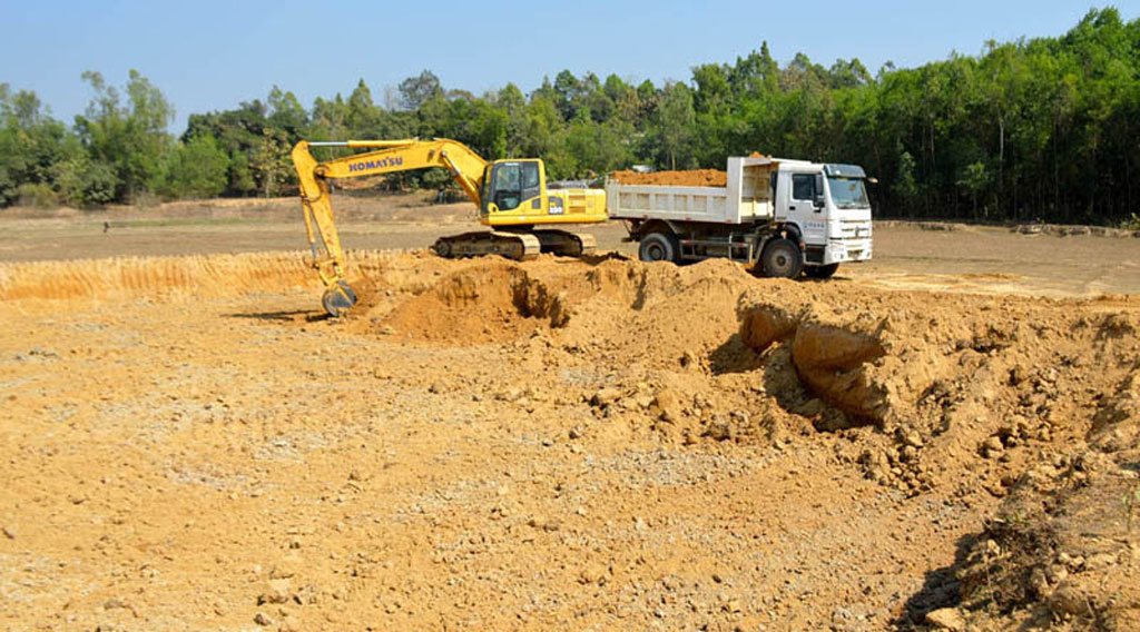 Bandarban soil excavation