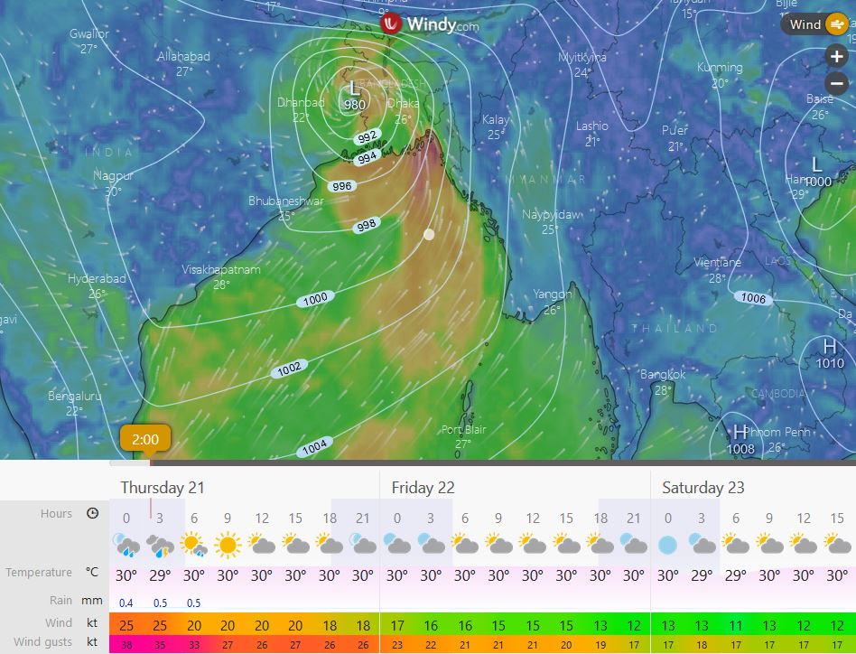 Cyclone Amphan