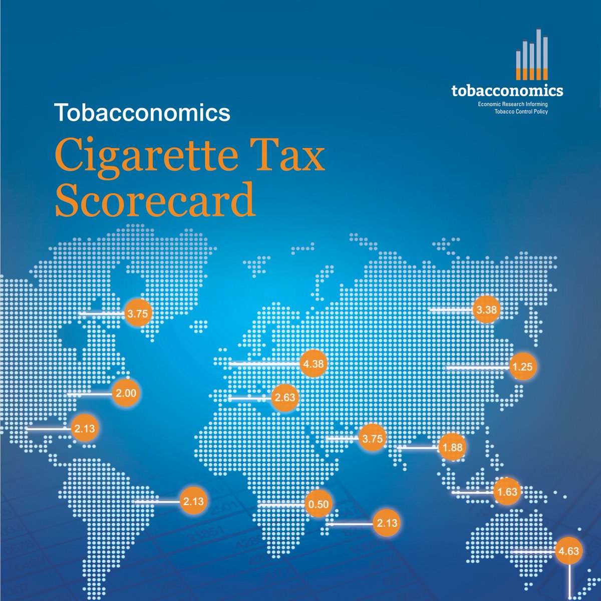 Tobacconomics Cigarette Tax Scorecard